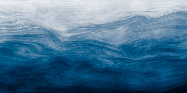 A blue and white waves A blue and white waves