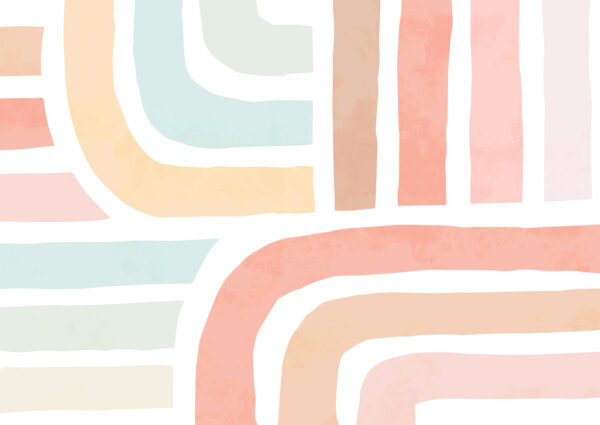 A colorful pattern with lines A colorful pattern with lines