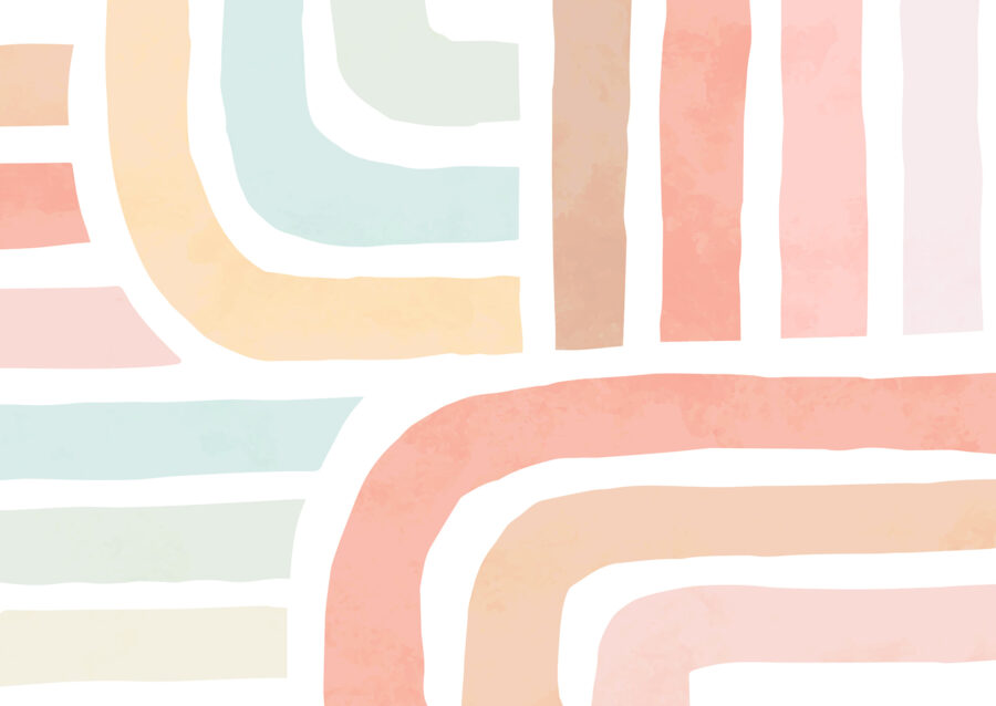 A colorful pattern with lines A colorful pattern with lines