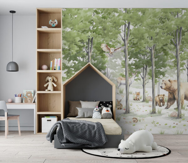 A group of animals in a forest u97741pir150 600x519 - A group of animals in a forest