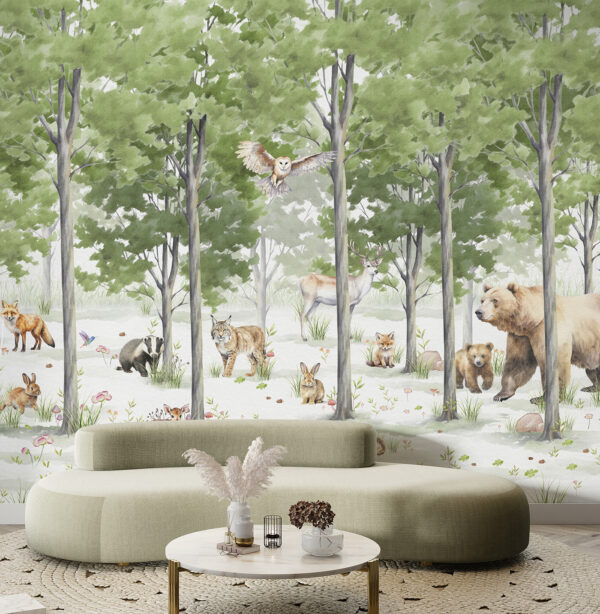 A group of animals in a forest u97741pig2 600x614 - A group of animals in a forest