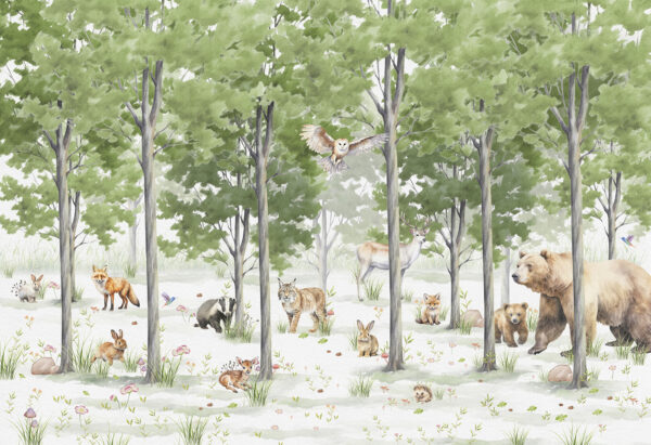 A group of animals in a forest u97741p 600x411 - A group of animals in a forest