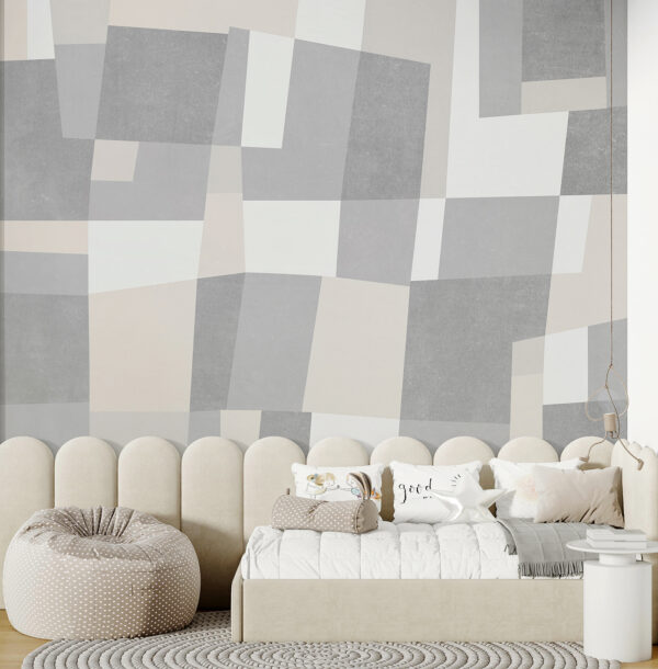 A grey and white rectangles A grey and white rectangles