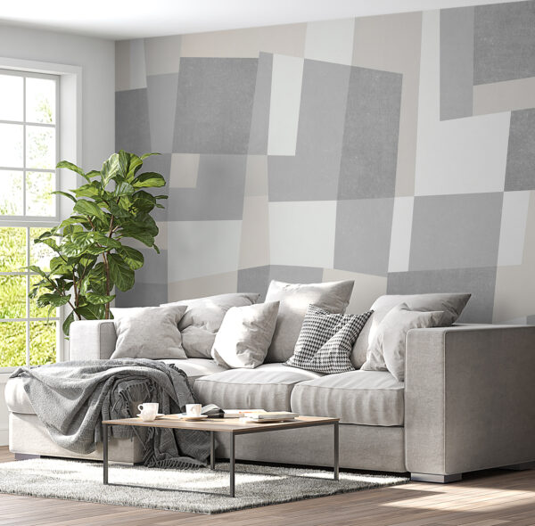 A grey and white rectangles A grey and white rectangles