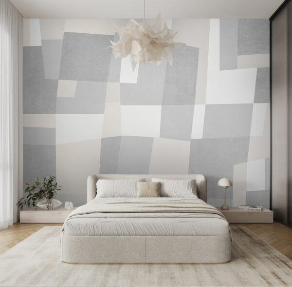 A grey and white rectangles A grey and white rectangles