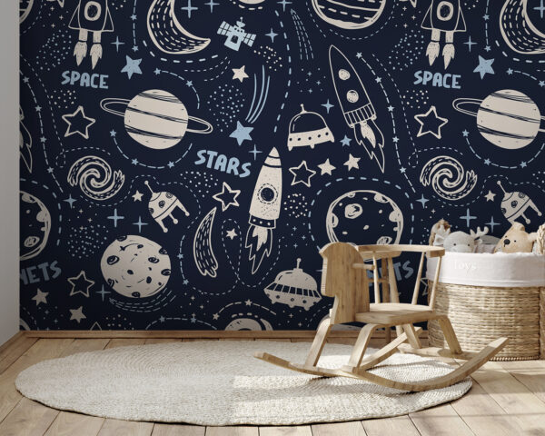 A pattern of planets and stars A pattern of planets and stars