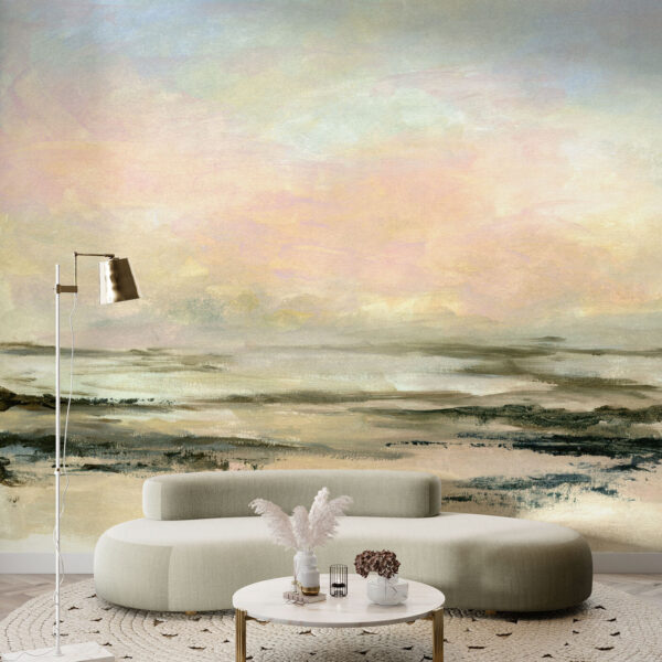 A painting of a landscape A painting of a landscape