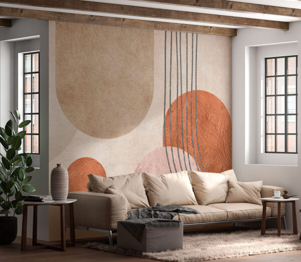 Abstract shapes in soft colors u97255pig1 600x521 - Abstract shapes in soft colors