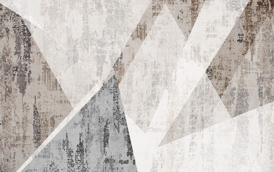 Abstract geometric texture in neutral tones.