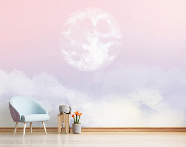 A moon in the sky A moon in the sky