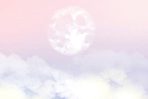 A moon in the sky A moon in the sky