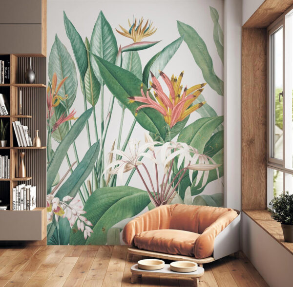 Vibrant tropical foliage in harmony. Vibrant tropical foliage in harmony.