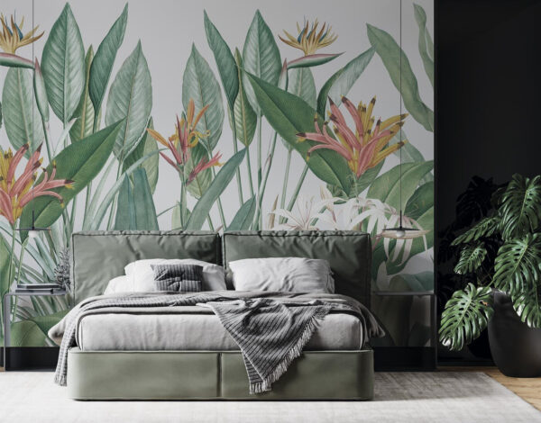 Vibrant tropical foliage in harmony. Vibrant tropical foliage in harmony.