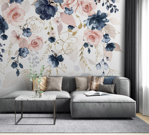 Delicate floral arrangement in pastel hues. Delicate floral arrangement in pastel hues.