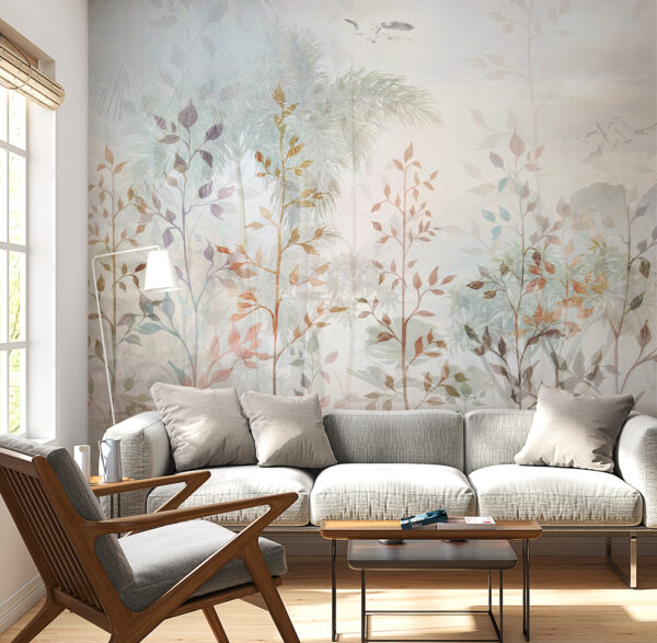 Painting of trees and plants Painting of trees and plants