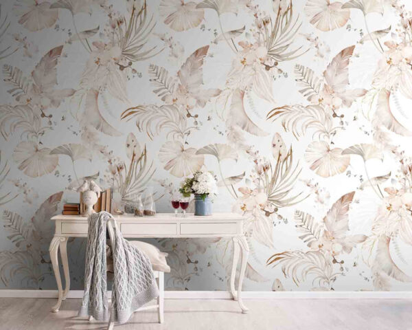 Pattern of flowers and leaves u96322pig5m 600x480 - Pattern of flowers and leaves - tegory