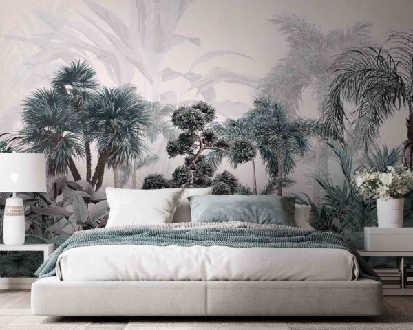 Group of trees and plants