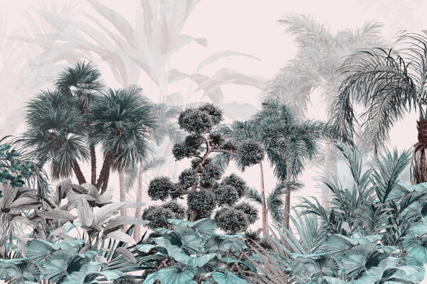 Group of trees and plants