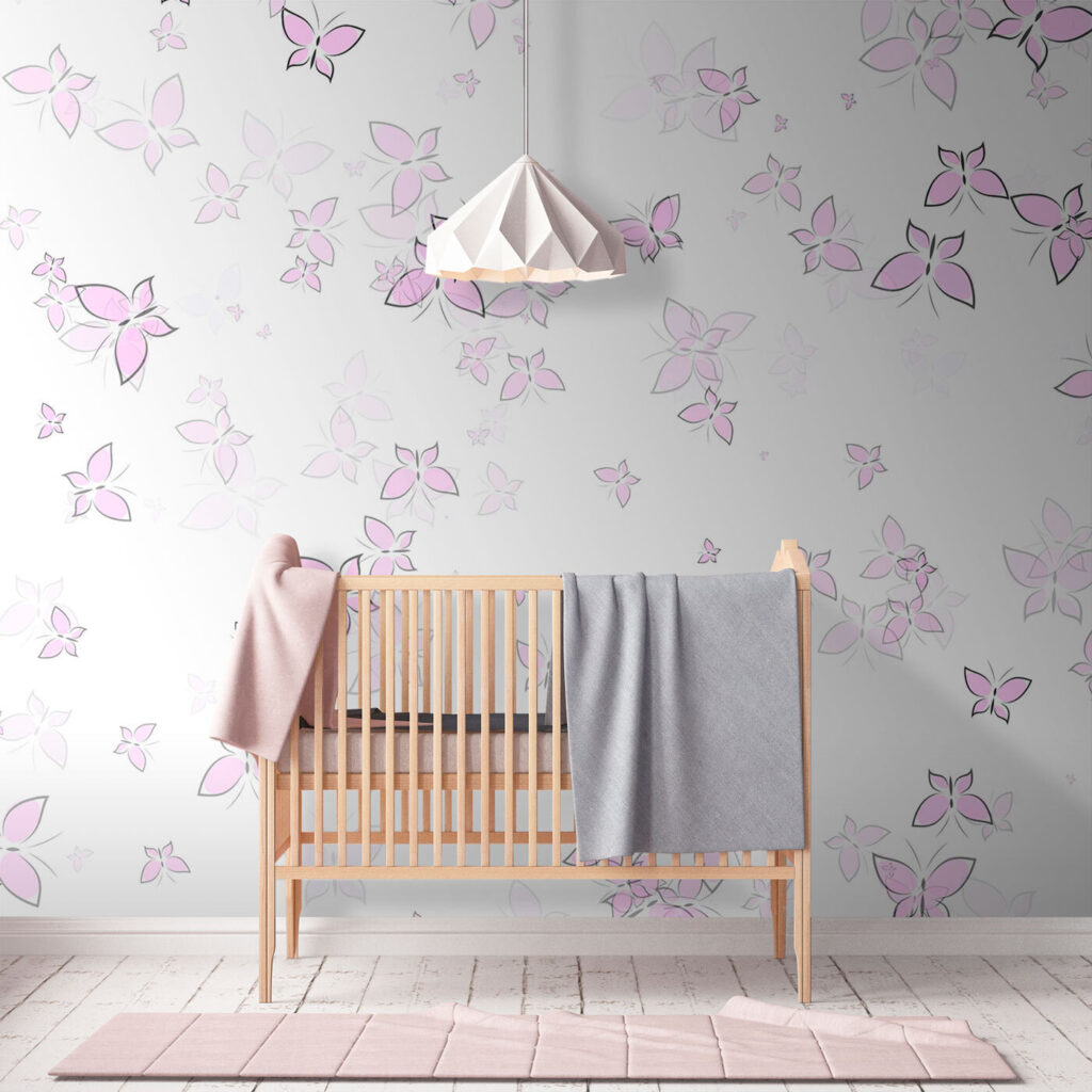 Group of butterflies on a white background u96320pir8m 1024x1024 - Group of butterflies on a white background - tegory