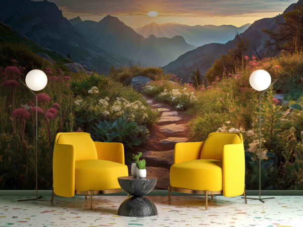 A stone path leading to mountains u96205pig2 600x450 - A stone path leading to mountains - tegory