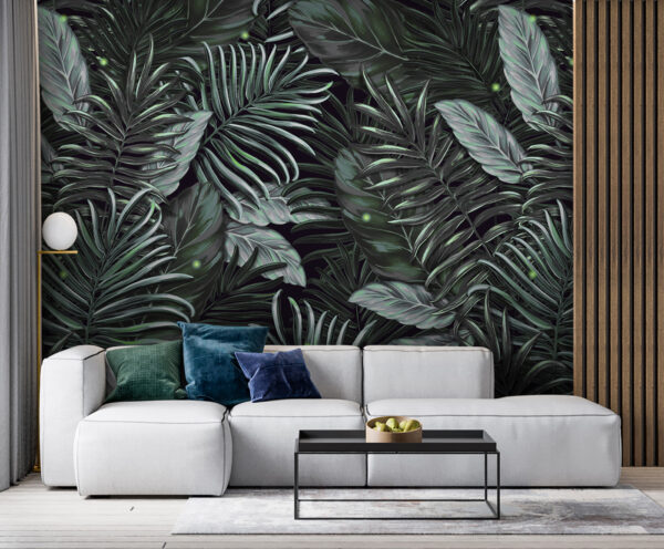 Lush foliage in vibrant green tones. Lush foliage in vibrant green tones.