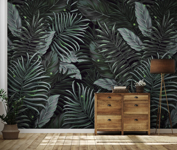 Lush foliage in vibrant green tones. Lush foliage in vibrant green tones.