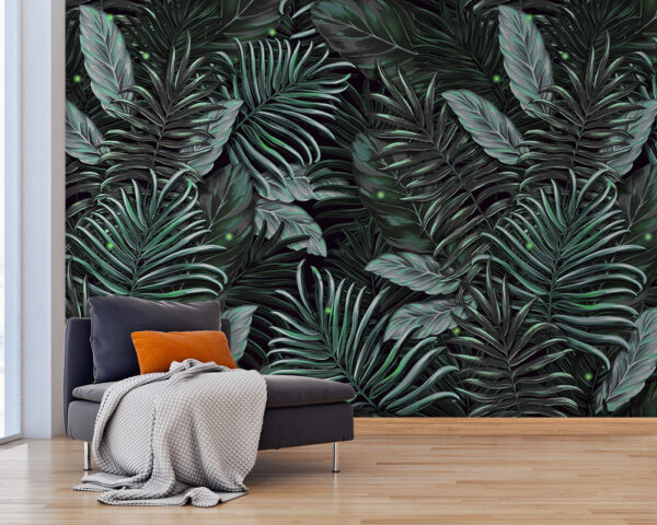 Lush foliage in vibrant green tones. Lush foliage in vibrant green tones.