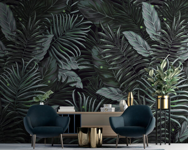 Lush foliage in vibrant green tones. Lush foliage in vibrant green tones.