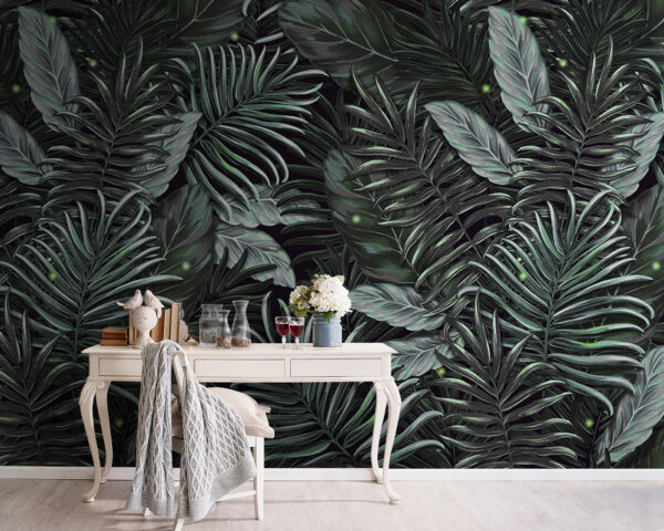 Lush foliage in vibrant green tones. Lush foliage in vibrant green tones.