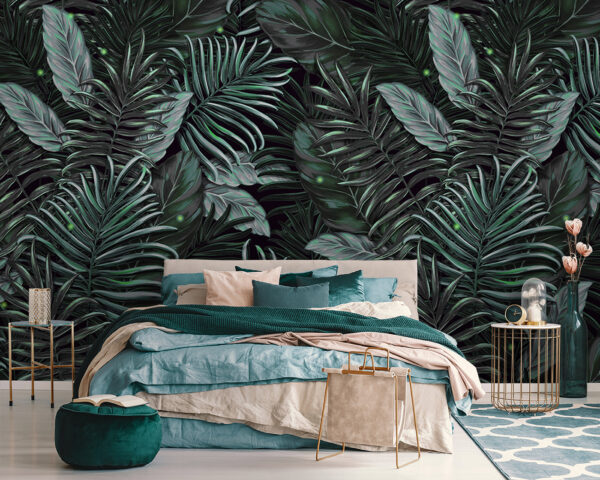 Lush foliage in vibrant green tones. Lush foliage in vibrant green tones.