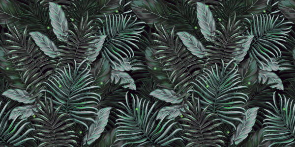 Lush foliage in vibrant green tones. Lush foliage in vibrant green tones.