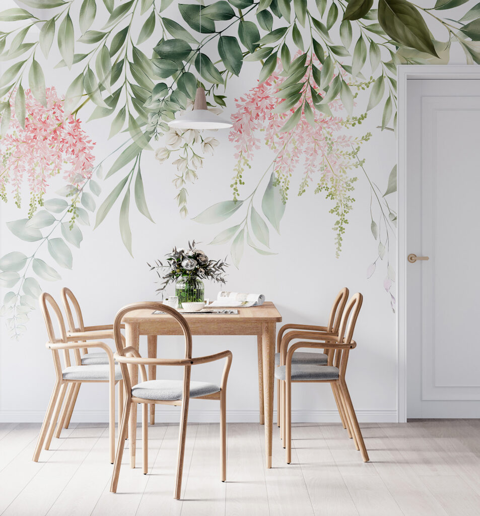 Delicate florals and lush greenery Delicate florals and lush greenery