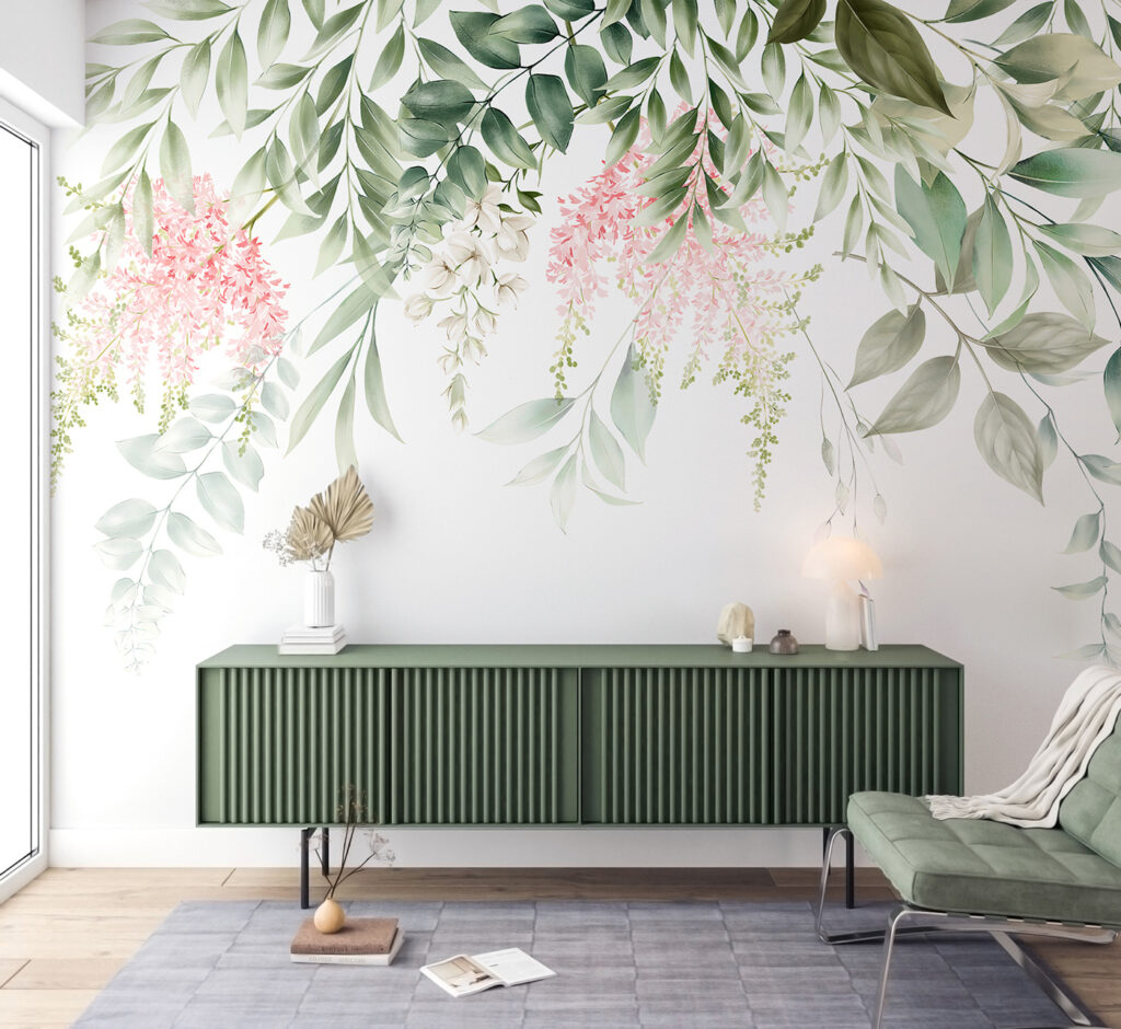 Delicate florals and lush greenery Delicate florals and lush greenery