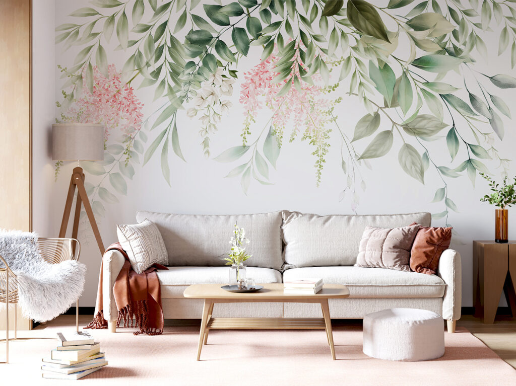 Delicate florals and lush greenery Delicate florals and lush greenery