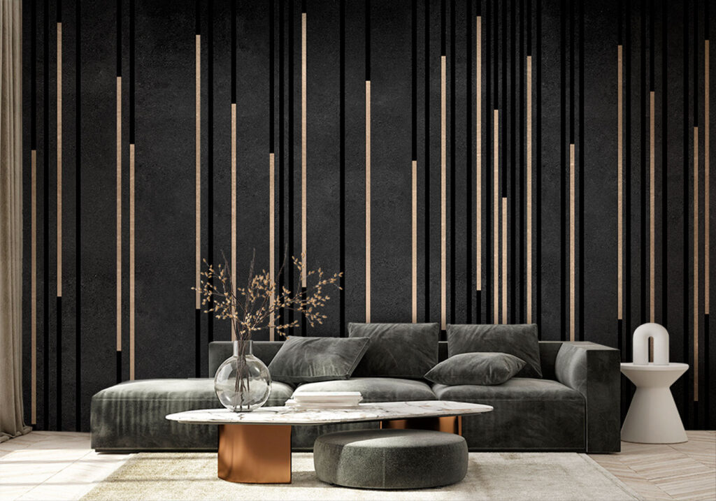 Black and white background with vertical lines Black and white background with vertical lines