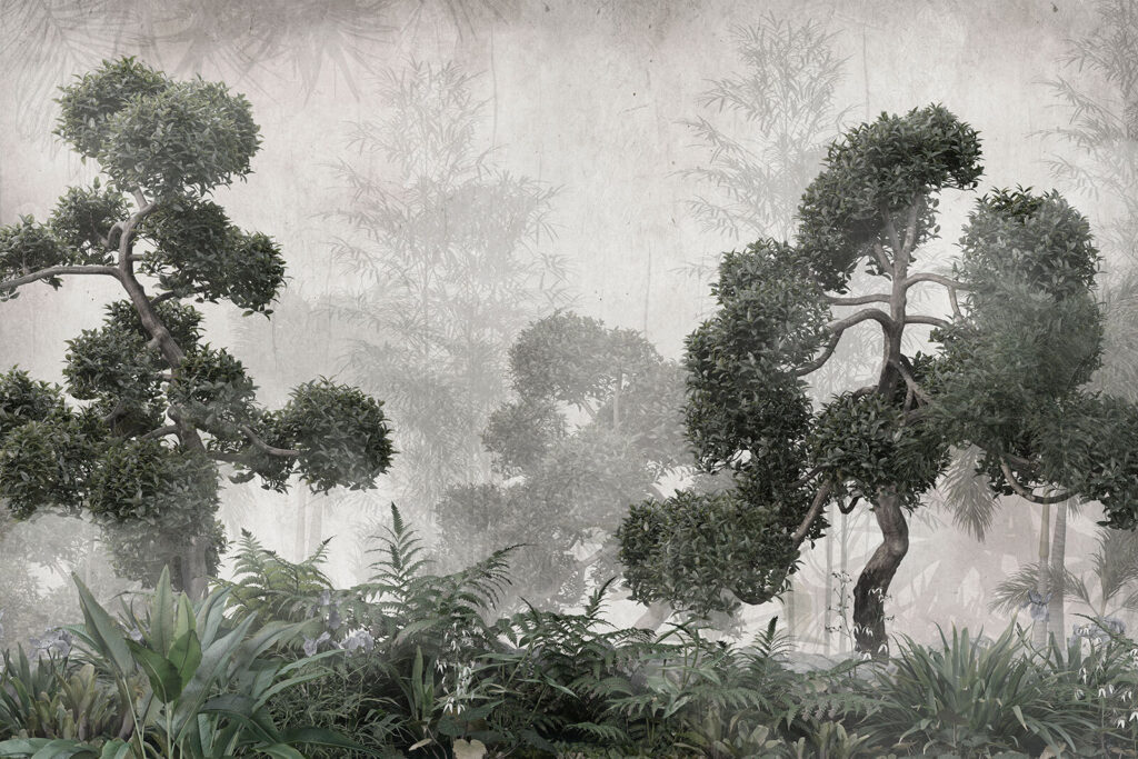 Group of trees and plants Group of trees and plants