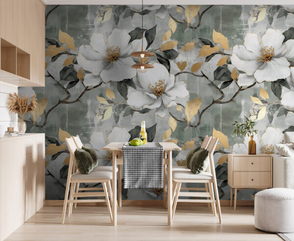 Delicate blooms against a muted background u95852pik119 600x492 - Delicate blooms against a muted background - tegory