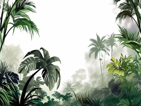 Group of trees and plants Group of trees and plants