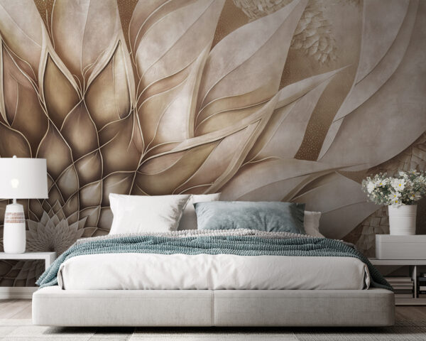 Elegant design of flowing petals. Elegant design of flowing petals.