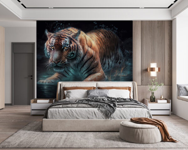 Tiger in the water Tiger in the water