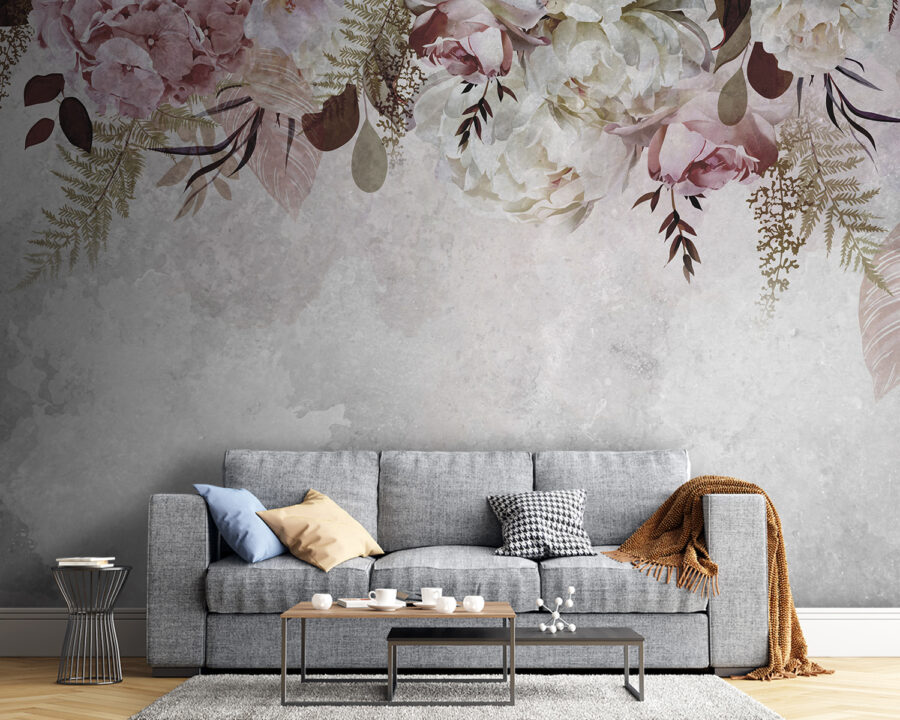Delicate florals on a soft background. Delicate florals on a soft background.