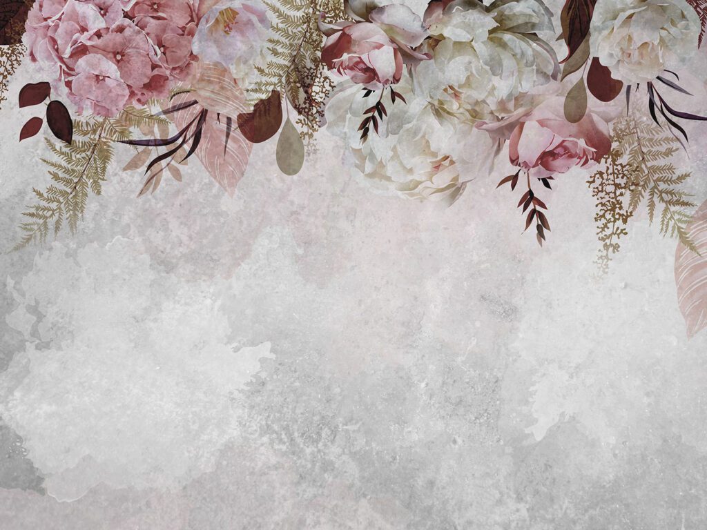 Delicate florals on a soft background. Delicate florals on a soft background.