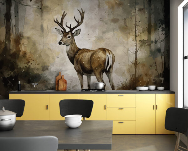 Painting of a deer Painting of a deer