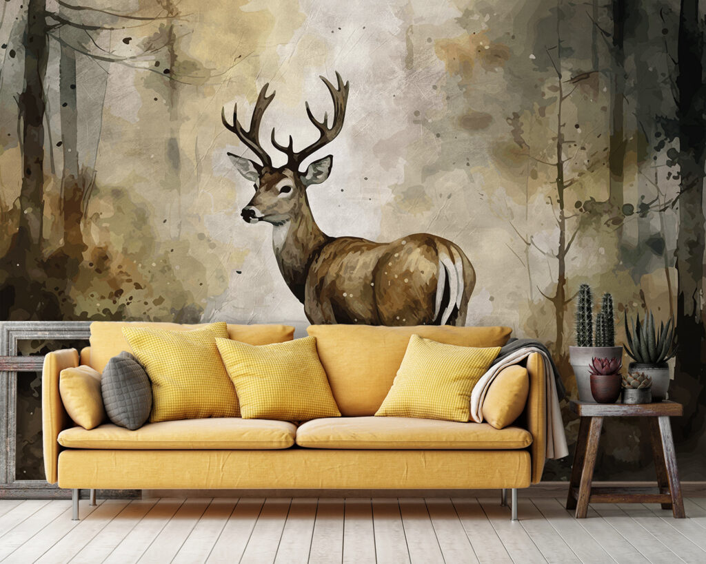 Painting of a deer