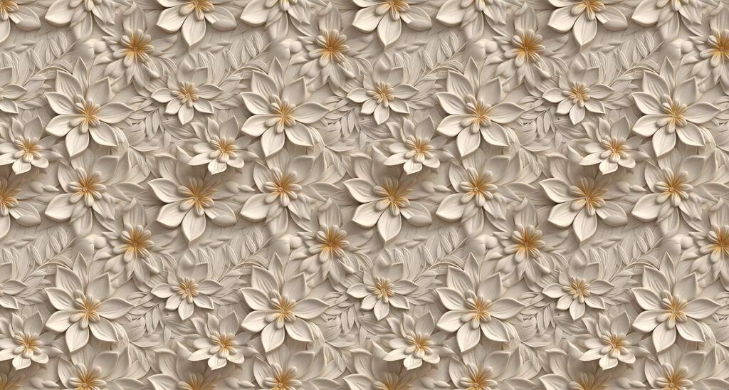 Wallpaper with flowers Wallpaper with flowers