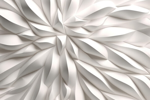 White textured surface with wavy lines White textured surface with wavy lines