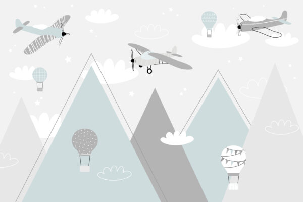 Wallpaper with airplanes and mountains u95044p 600x400 - Wallpaper with airplanes and mountains