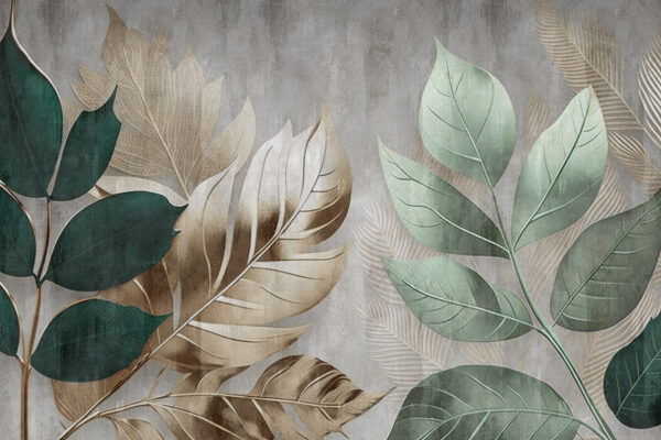 Elegant foliage against a textured background. Elegant foliage against a textured background.