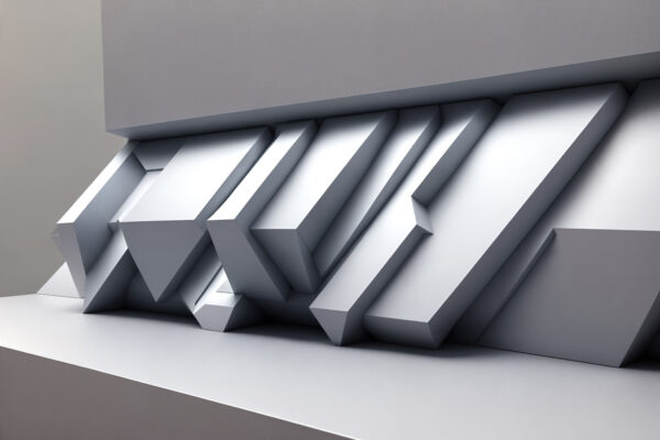 White wall with geometric shapes u94692p 600x400 - White wall with geometric shapes - tegory
