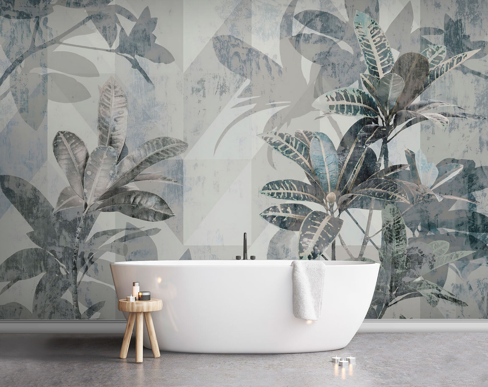 Elegant foliage in muted tones.